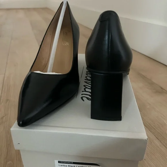 NEW - L’INTERVALLE - Black heels - Picture 4 of 4